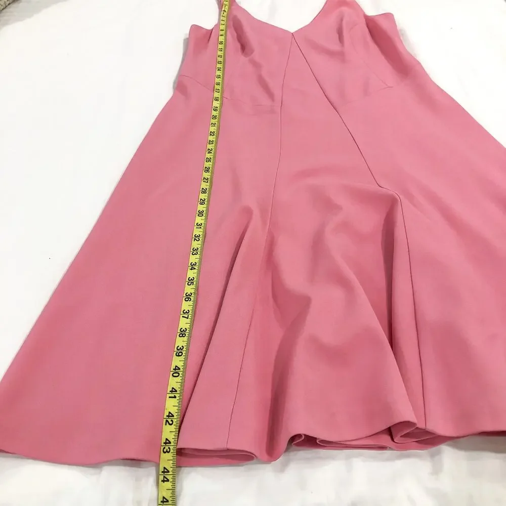 Bloomingdales Geranium Pink Midi Dress - Picture 9 of 10